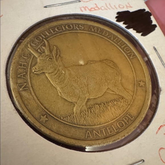 NAHC Collectors Medallion • Antelope • Big Game Collectors Series - Picture 3 of 5